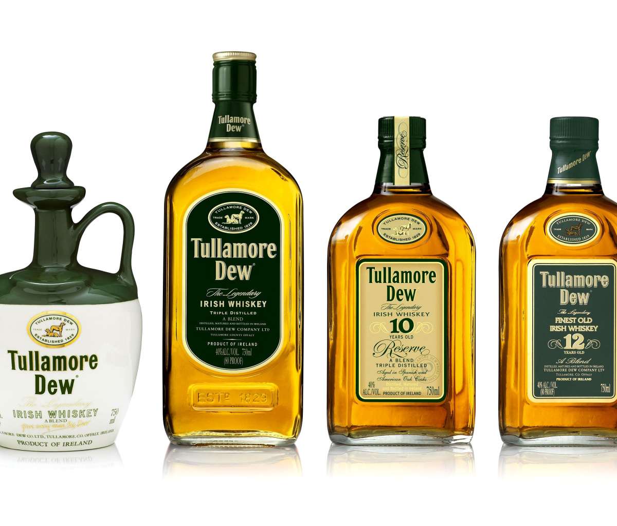 Das Tullamore DEW Irish Whiskey Wallpaper 1200x1024