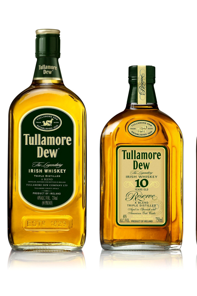 Fondo de pantalla Tullamore DEW Irish Whiskey 640x960