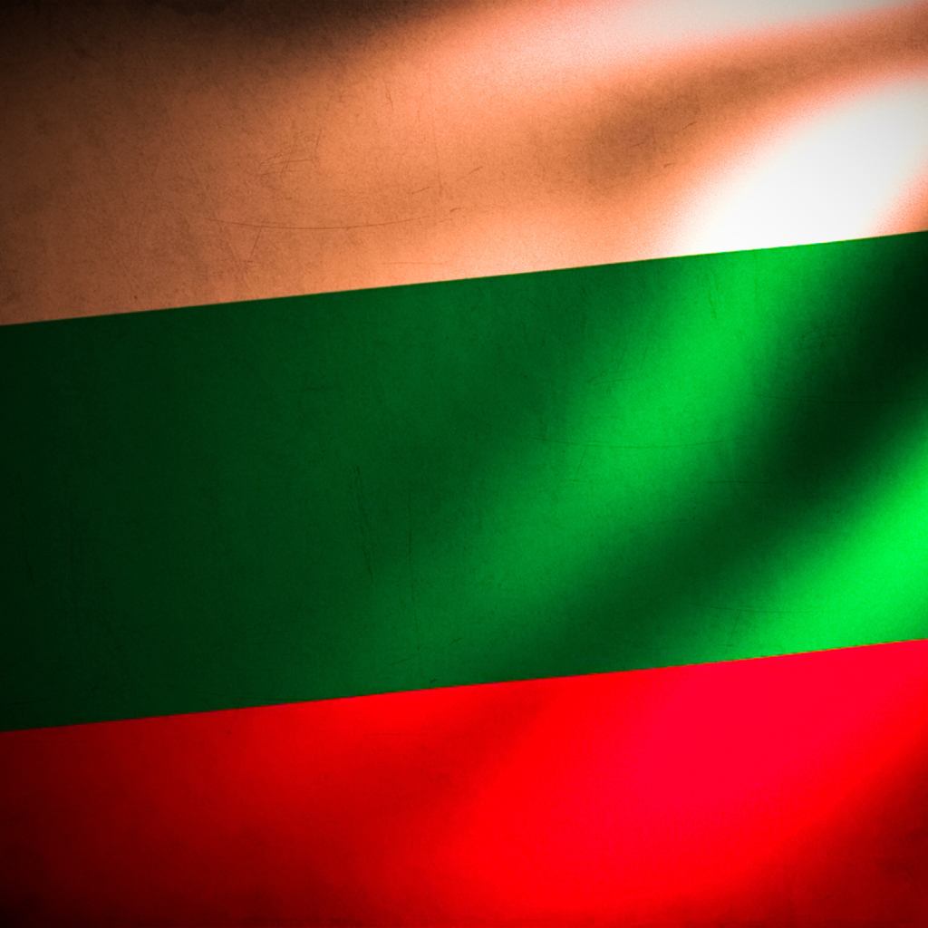 Fondo de pantalla Bulgaria Flag 1024x1024