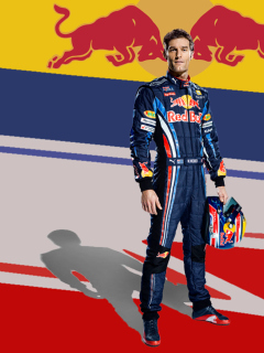 Das Red Bull Racing Wallpaper 240x320