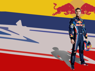 Screenshot №1 pro téma Red Bull Racing 320x240