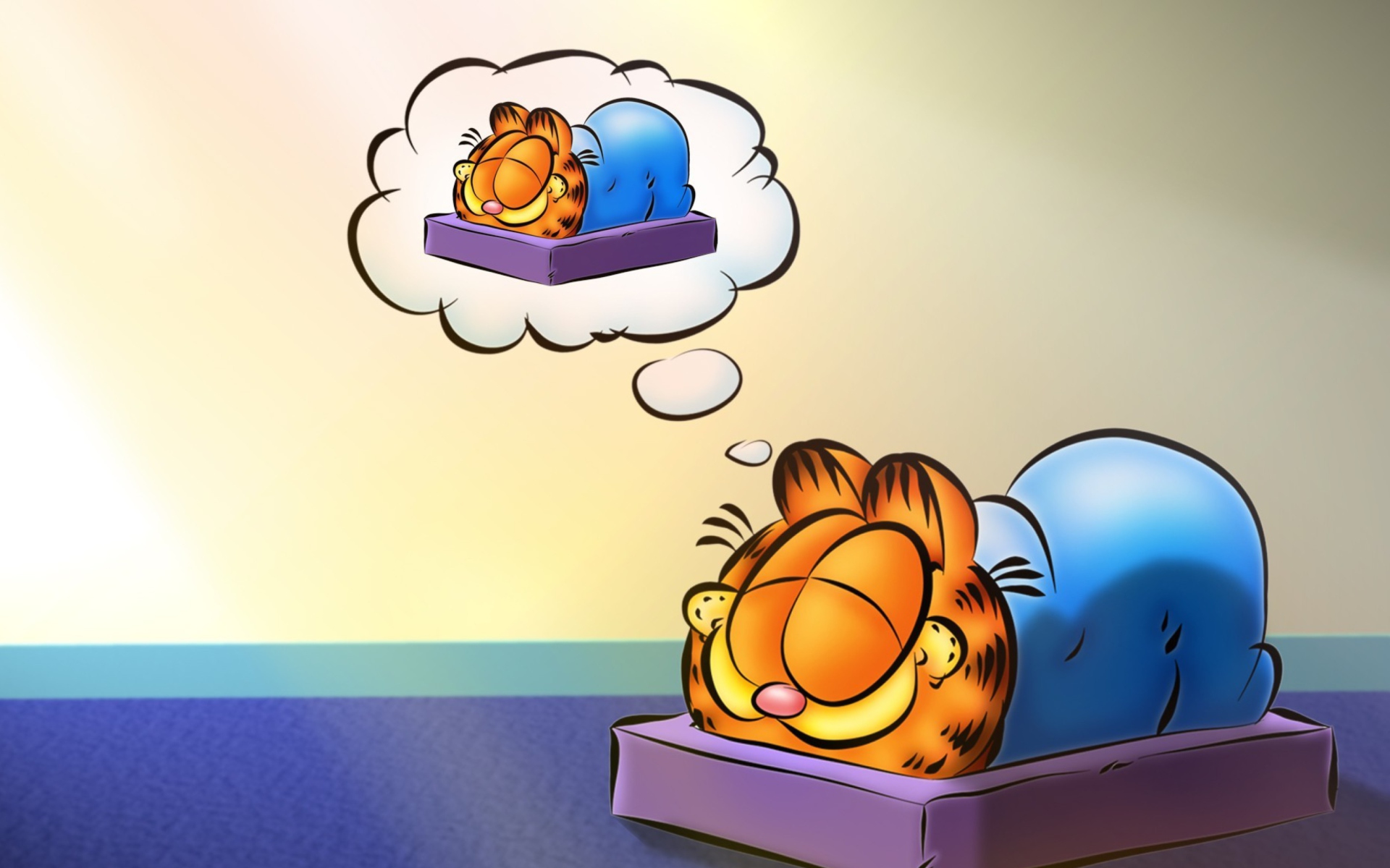 Sfondi Garfield Sleep 1920x1200