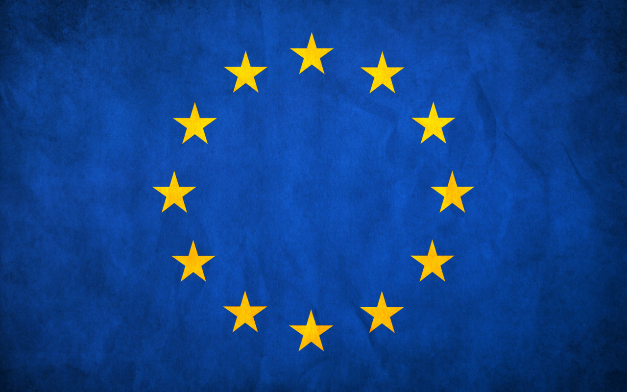 Обои EU European Union Flag 1280x800