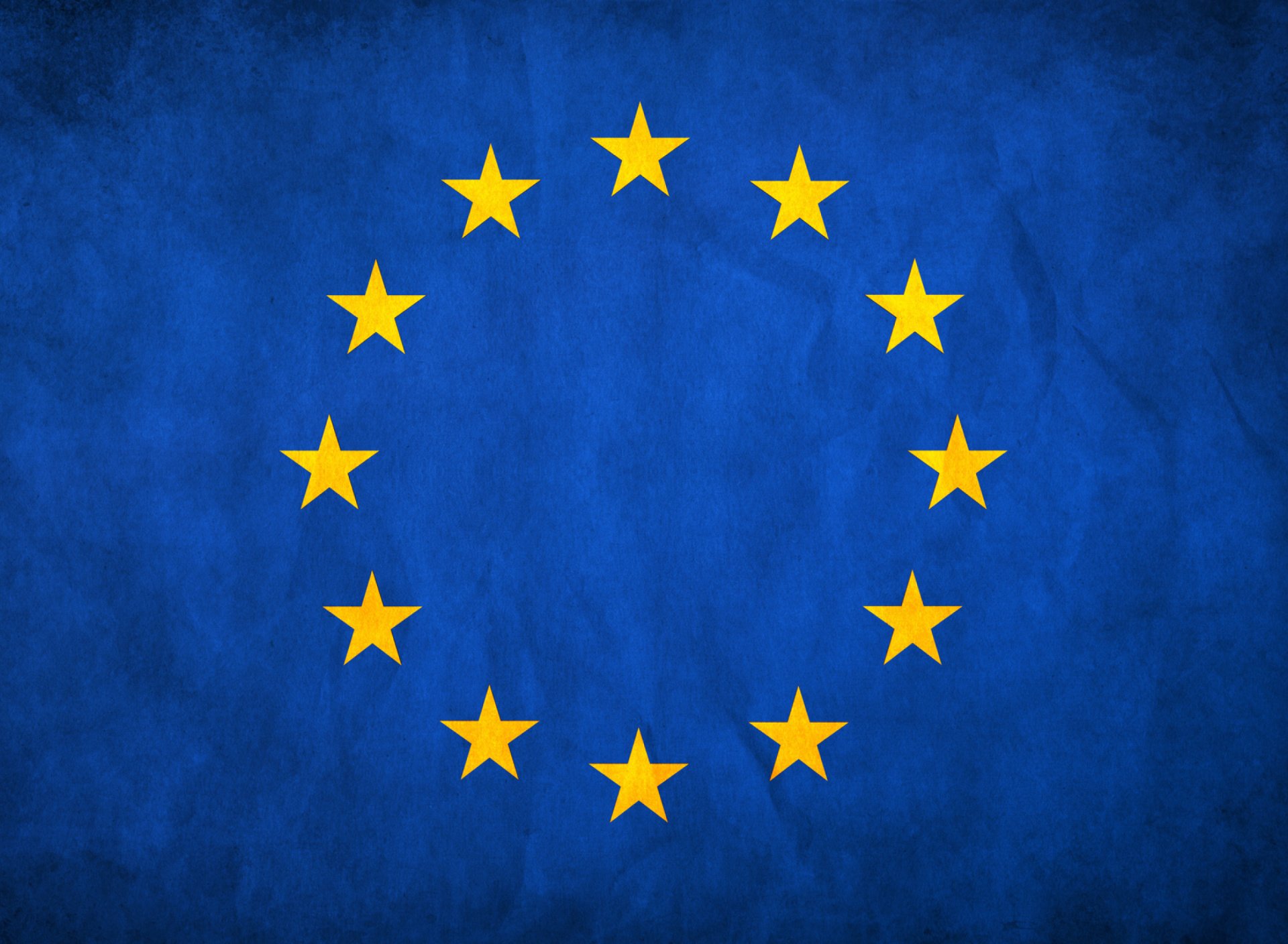 Обои EU European Union Flag 1920x1408