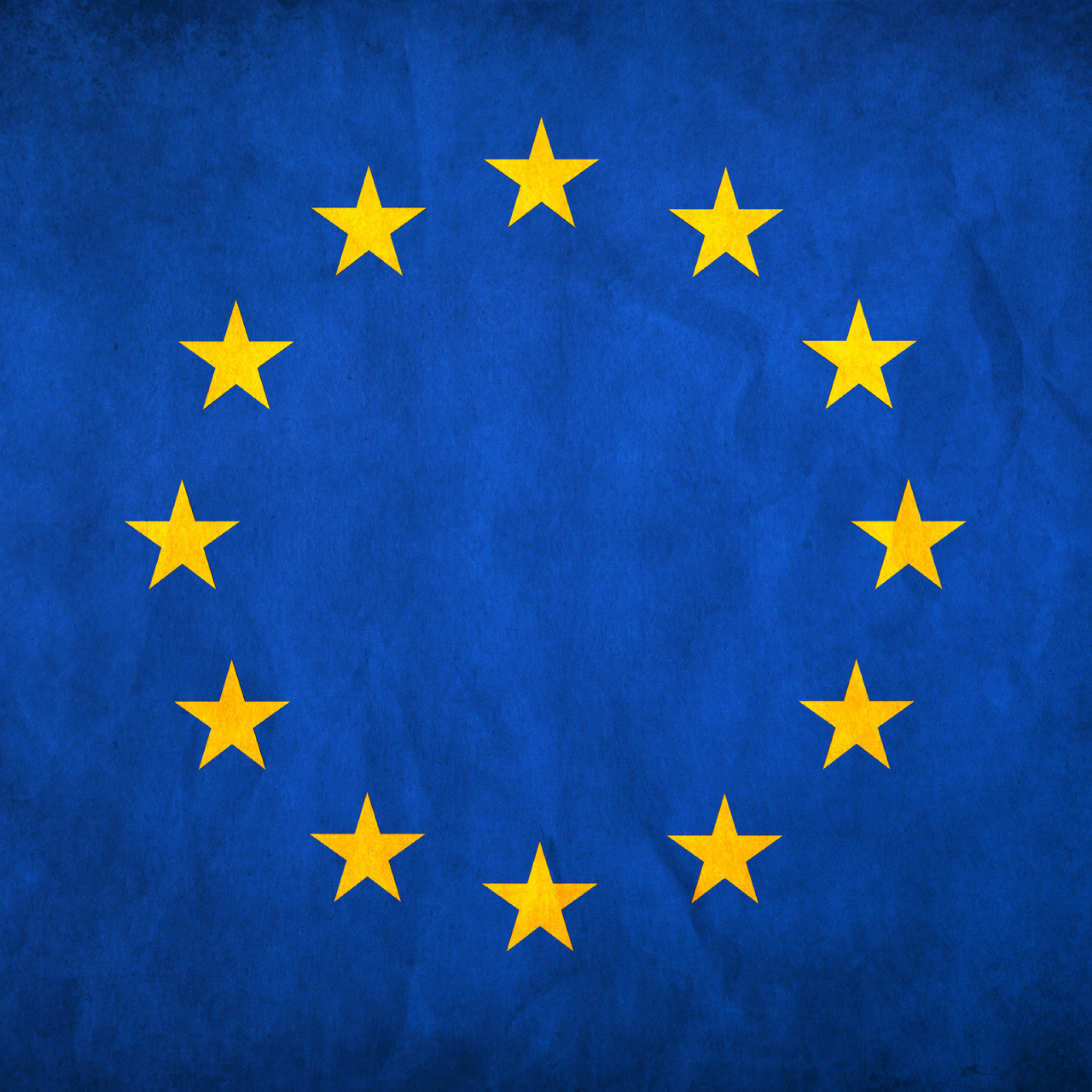 Обои EU European Union Flag 2048x2048