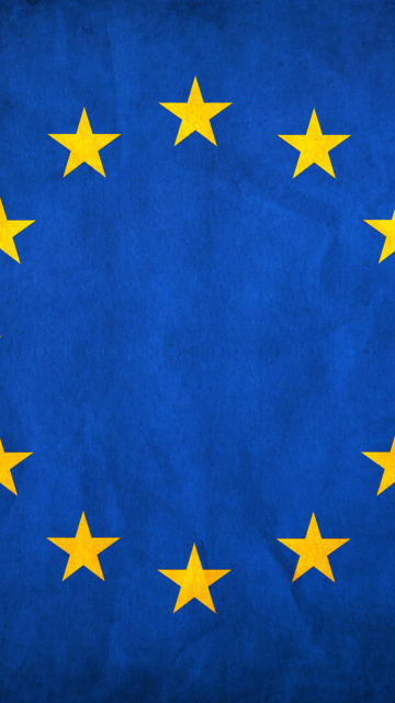 Fondo de pantalla EU European Union Flag 360x640