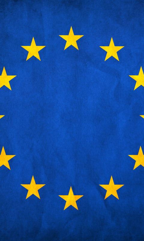 Обои EU European Union Flag 480x800