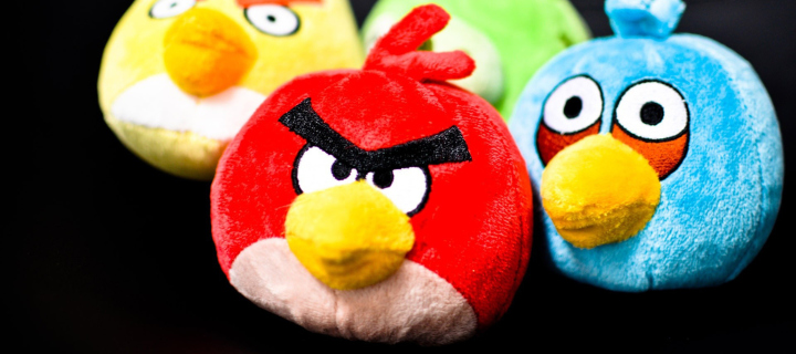 Screenshot №1 pro téma Angry Birds Plush Toy 720x320