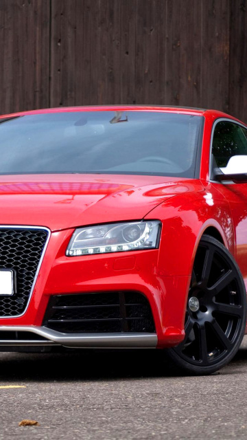 Fondo de pantalla Audi RS5 Red 360x640