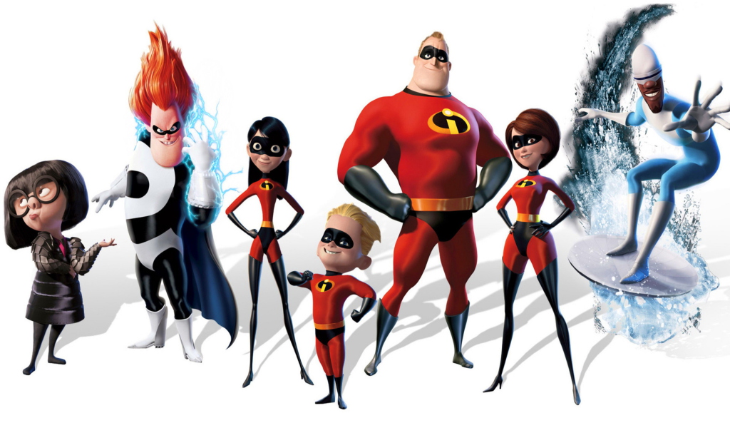 The Incredibles wallpaper 1024x600
