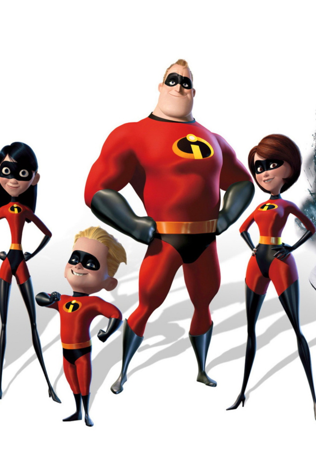 Sfondi The Incredibles 640x960