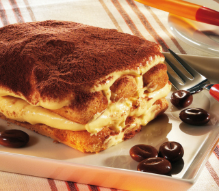 Tiramisu Italian Dessert - Obrázkek zdarma pro 128x128