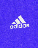 Обои Adidas Blue Logo 128x160