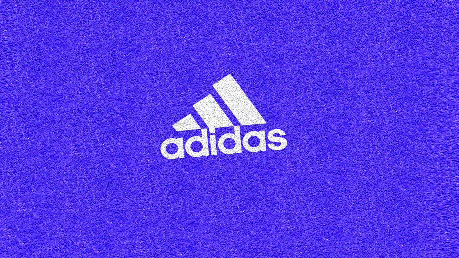 Das Adidas Blue Logo Wallpaper 1600x900