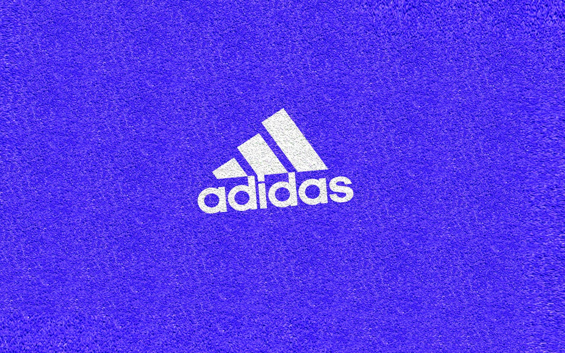 Обои Adidas Blue Logo 1920x1200