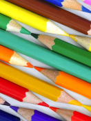 Screenshot №1 pro téma Colored Pencils 132x176