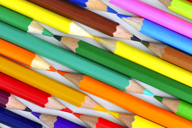 Das Colored Pencils Wallpaper