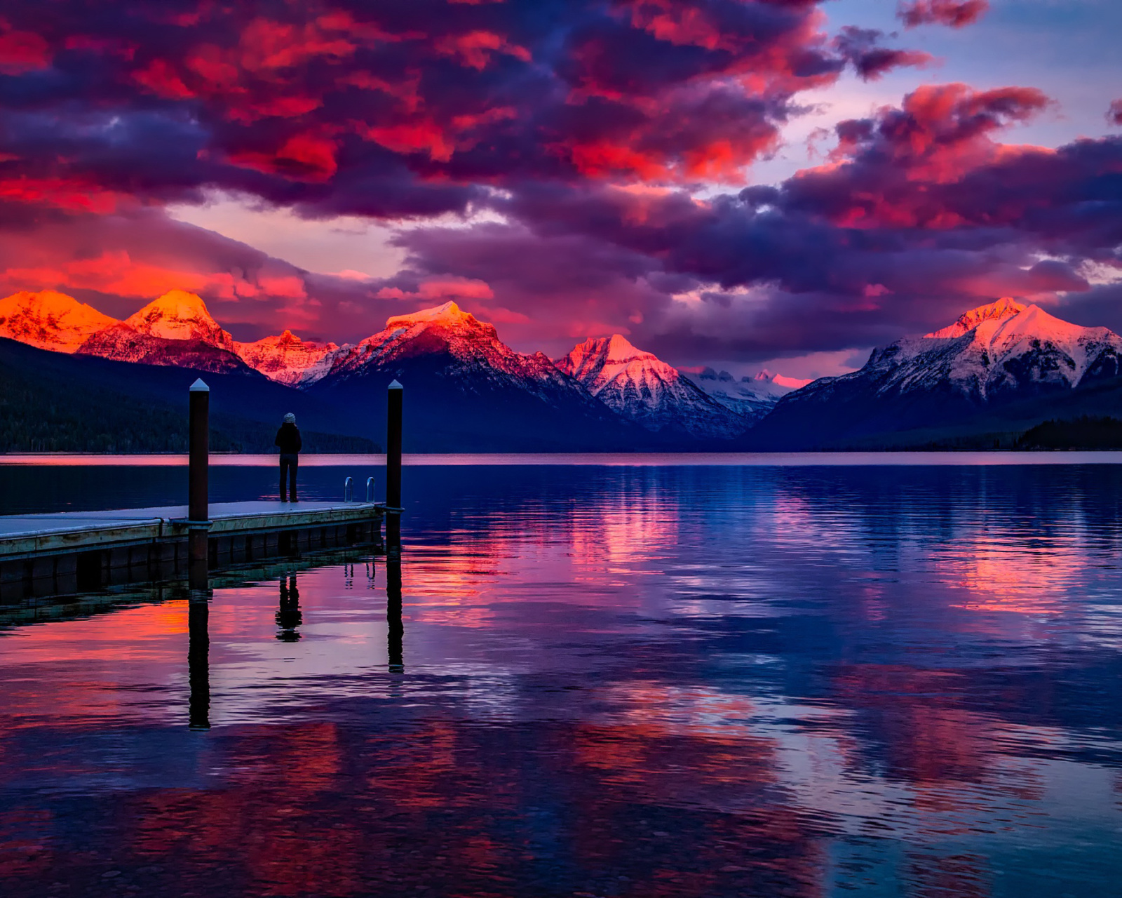 Screenshot №1 pro téma Lake McDonald in Glacier National Park 1600x1280