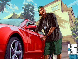 Das Grand Theft Auto V, Rockstar Games Wallpaper 320x240