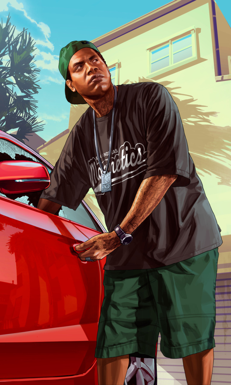 Screenshot №1 pro téma Grand Theft Auto V, Rockstar Games 768x1280