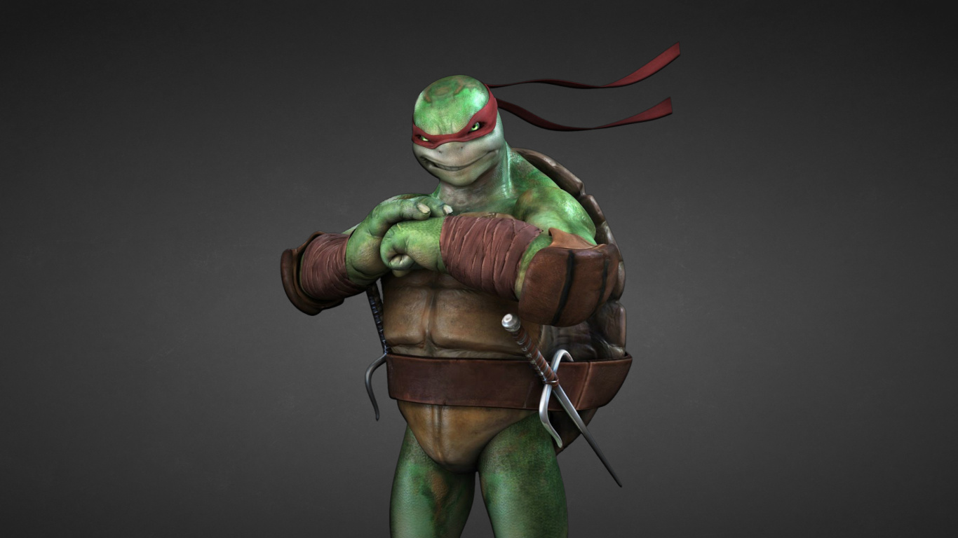 Screenshot №1 pro téma Tmnt, Teenage mutant ninja turtles 1366x768