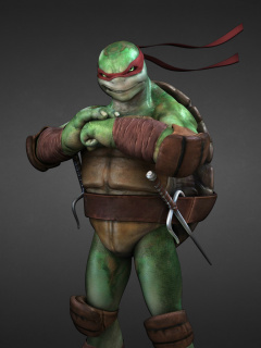 Screenshot №1 pro téma Tmnt, Teenage mutant ninja turtles 240x320