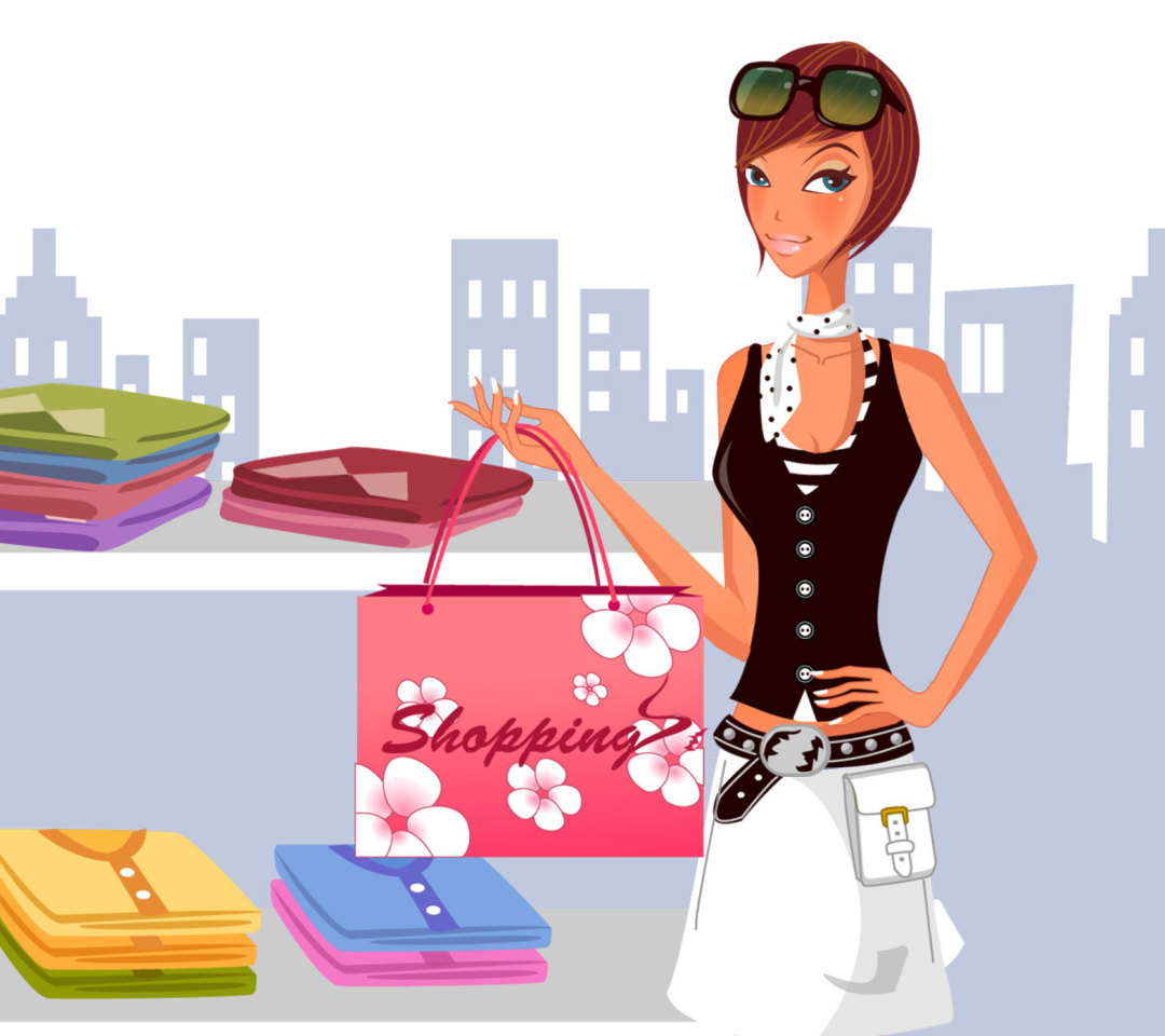 Shopping In Store wallpaper 1080x960