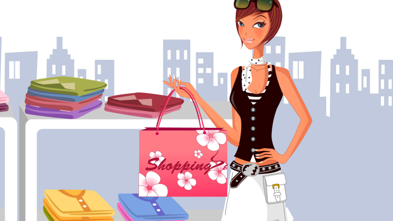 Shopping In Store wallpaper 1280x720