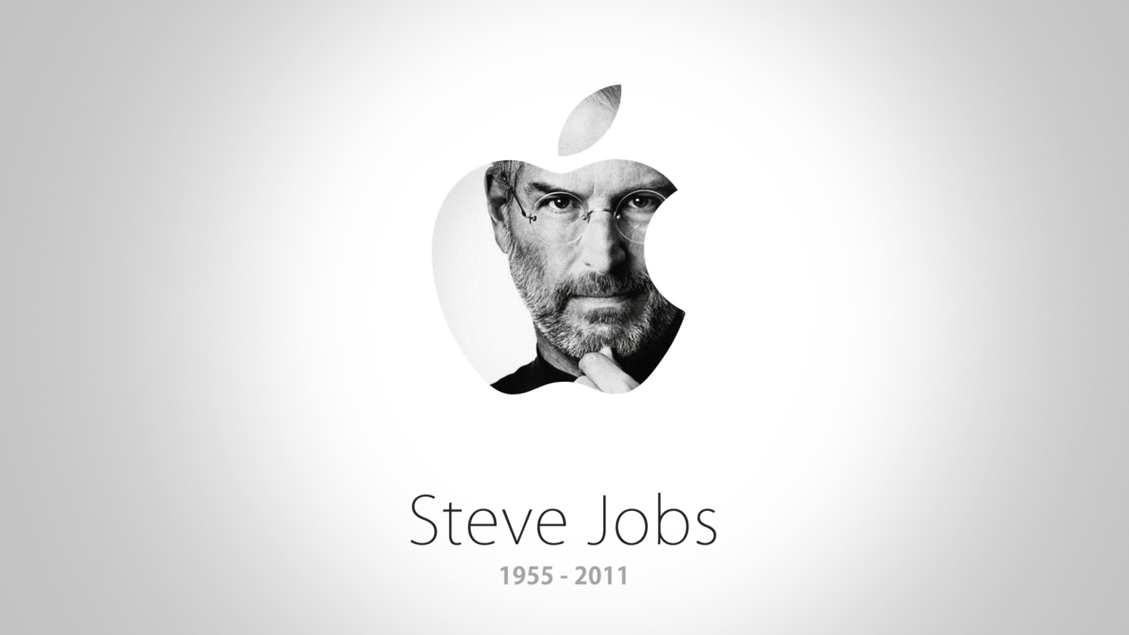 Das Steve Jobs Apple Wallpaper 1600x900