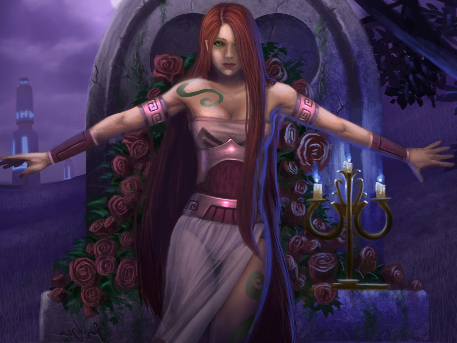 Screenshot №1 pro téma Fantasy Girl 1600x1200