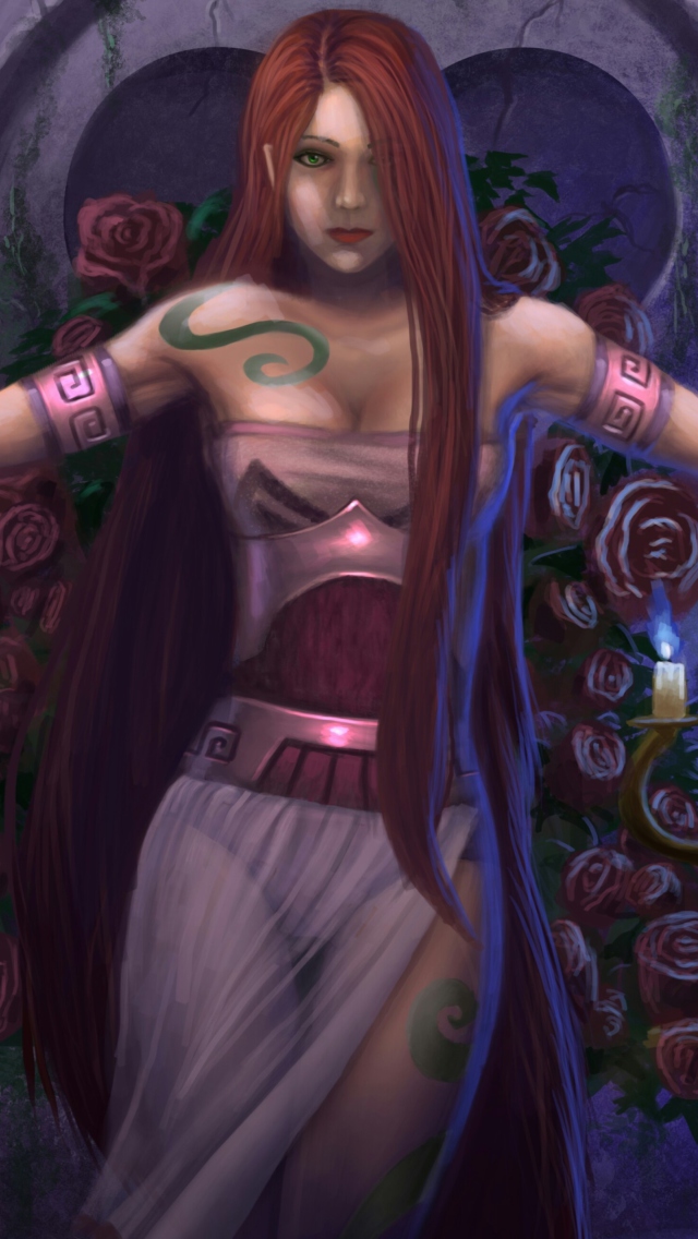 Sfondi Fantasy Girl 640x1136