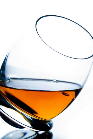 Fondo de pantalla Cognac Glass Snifter 320x480