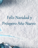 Screenshot №1 pro téma Feliz Navidad y Prospero Ano Nuevo 128x160