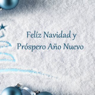 Kostenloses Feliz Navidad y Prospero Ano Nuevo Wallpaper für iPad mini 2
