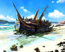 Screenshot №1 pro téma Shipwreck 220x176