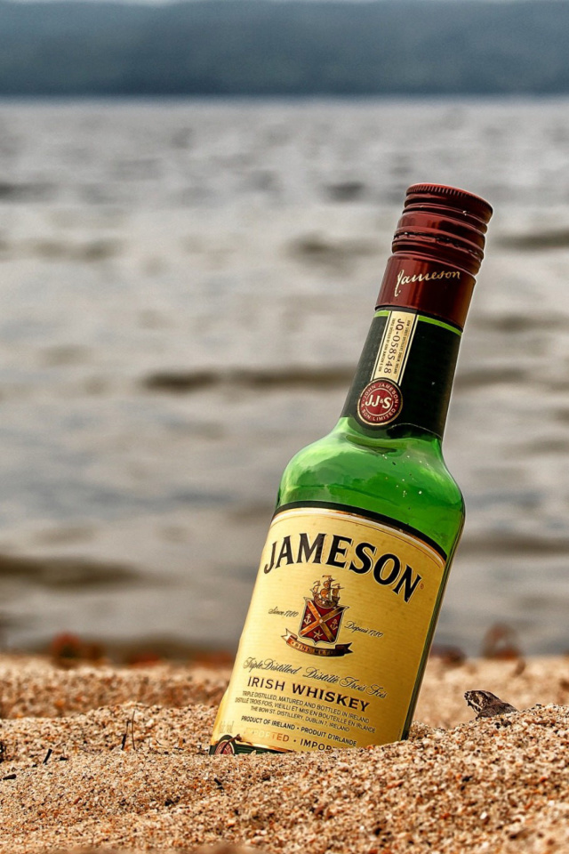 Das Jameson Irish Whiskey Wallpaper 640x960