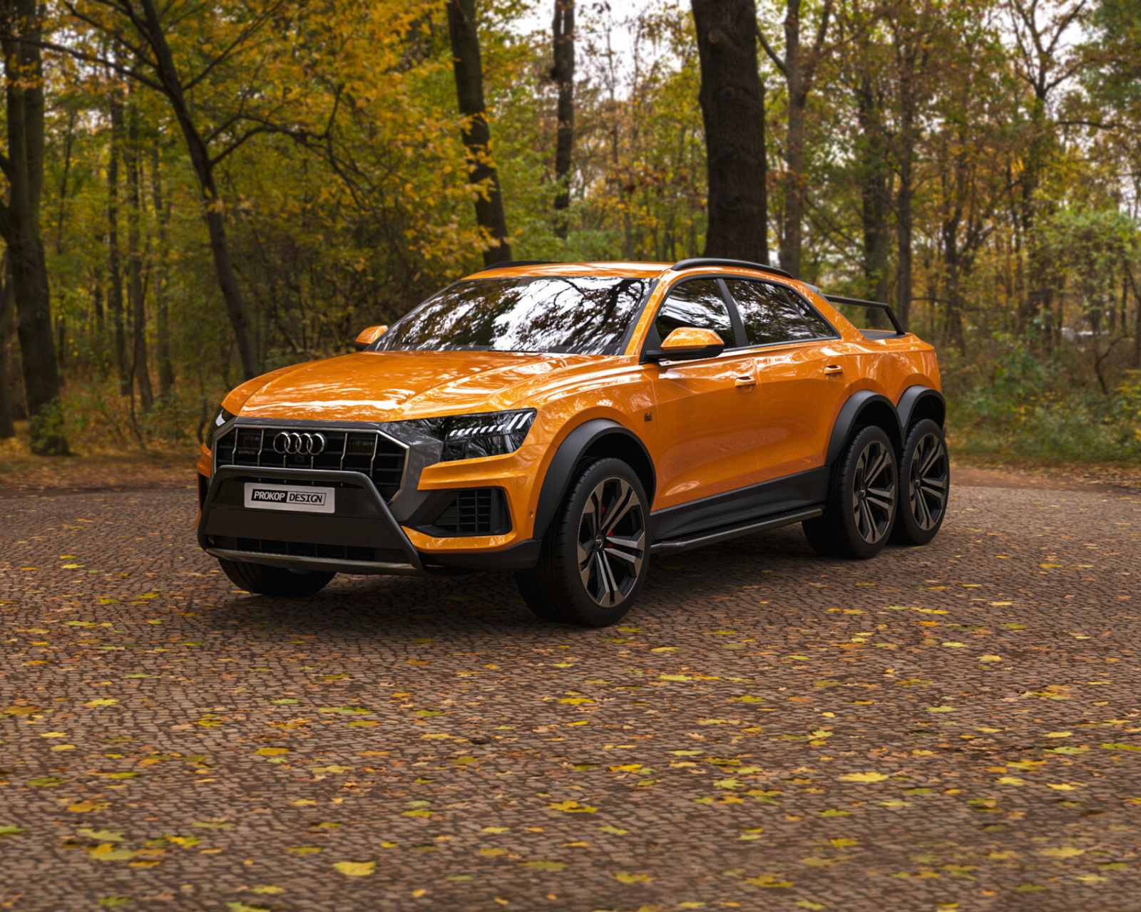 Screenshot №1 pro téma Audi Q8 6X6 Off Road 1600x1280