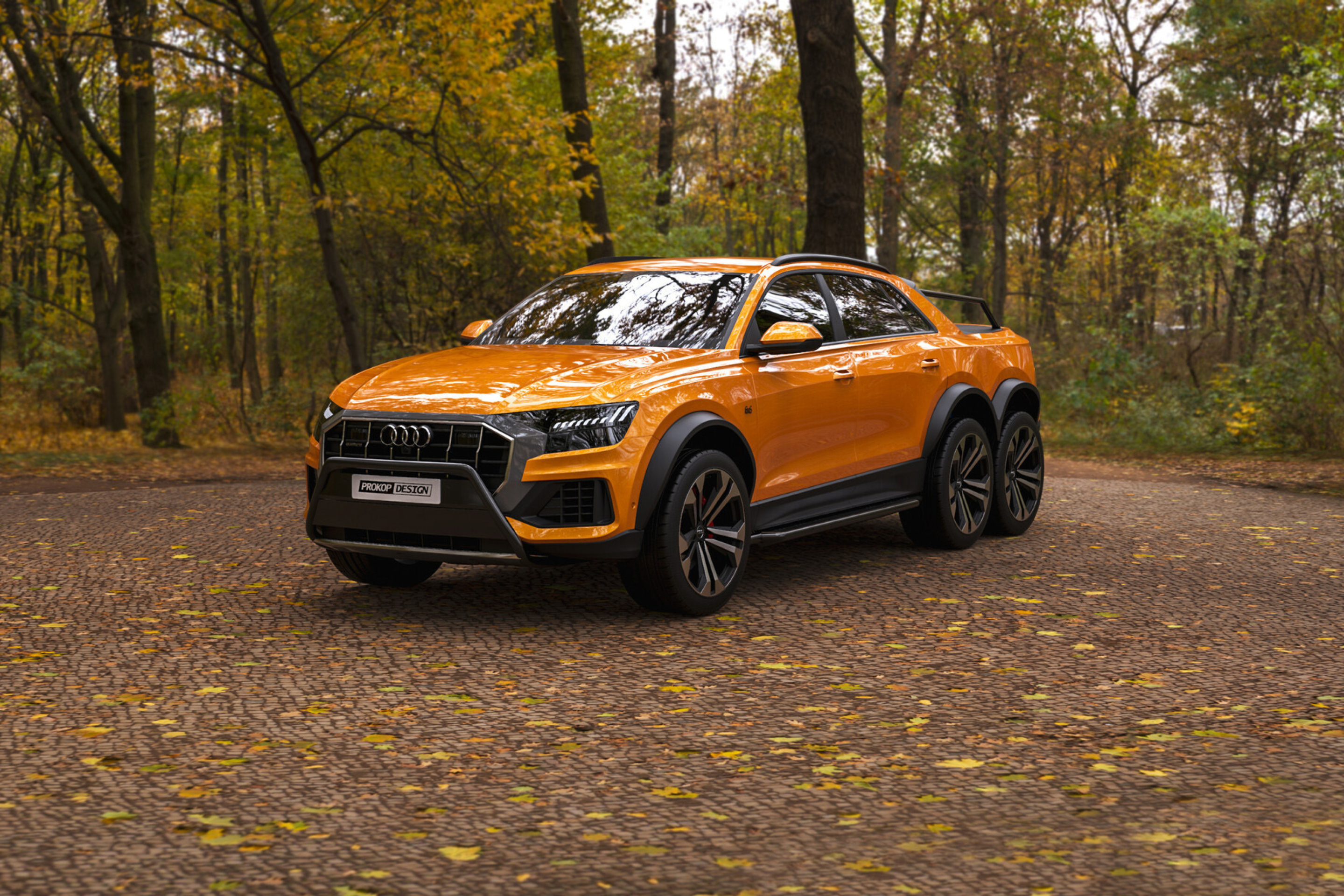 Screenshot №1 pro téma Audi Q8 6X6 Off Road 2880x1920