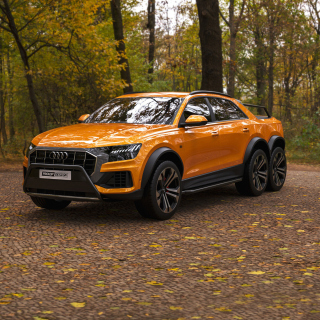 Audi Q8 6X6 Off Road - Obrázkek zdarma pro 208x208