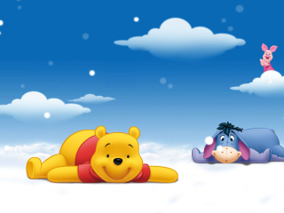 Screenshot №1 pro téma Winnie The Pooh 320x240