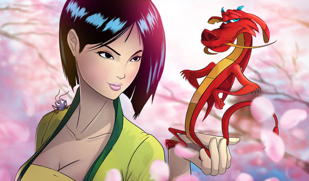 Обои Mulan 1024x600