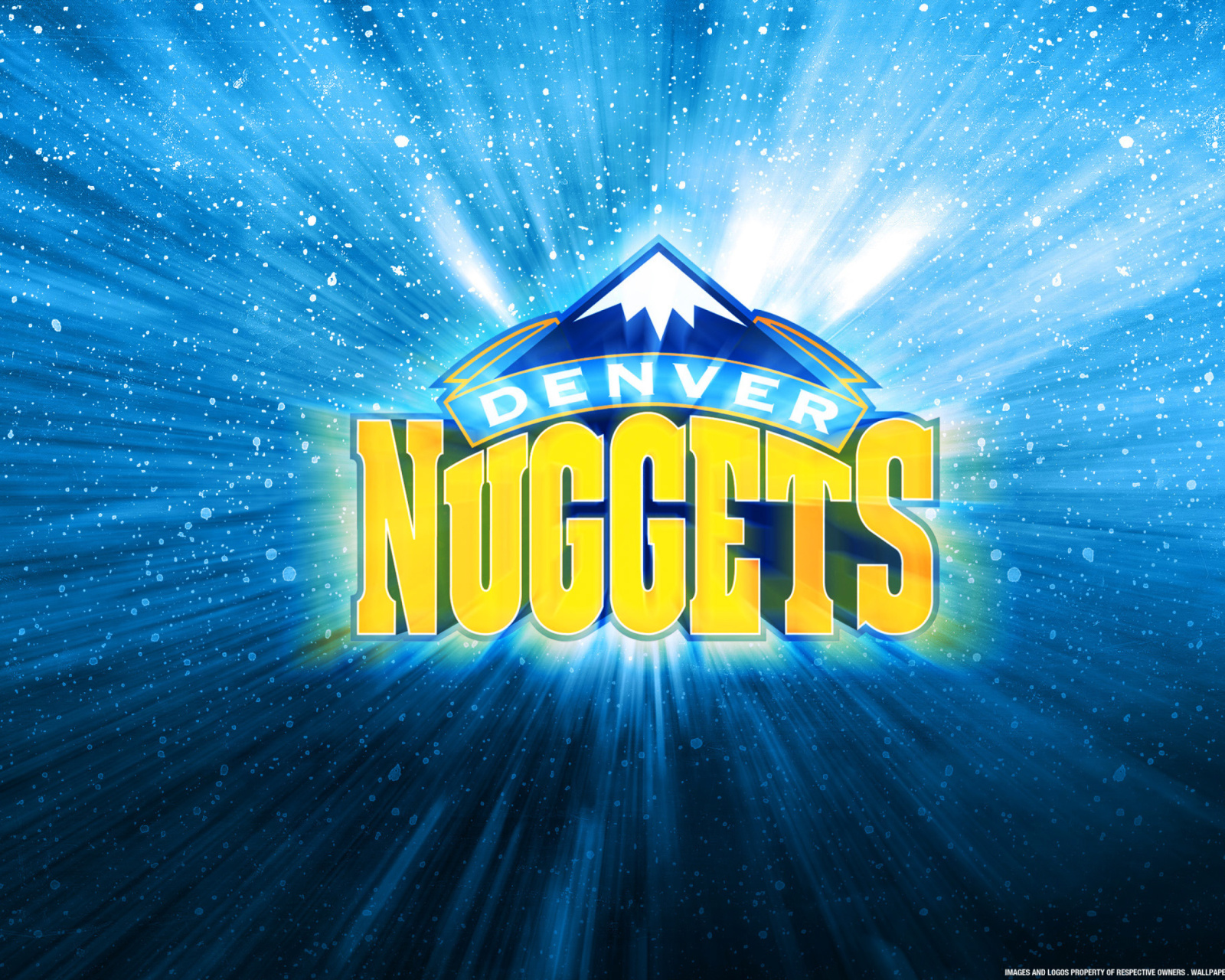 Denver Nuggets Logo wallpaper 1600x1280