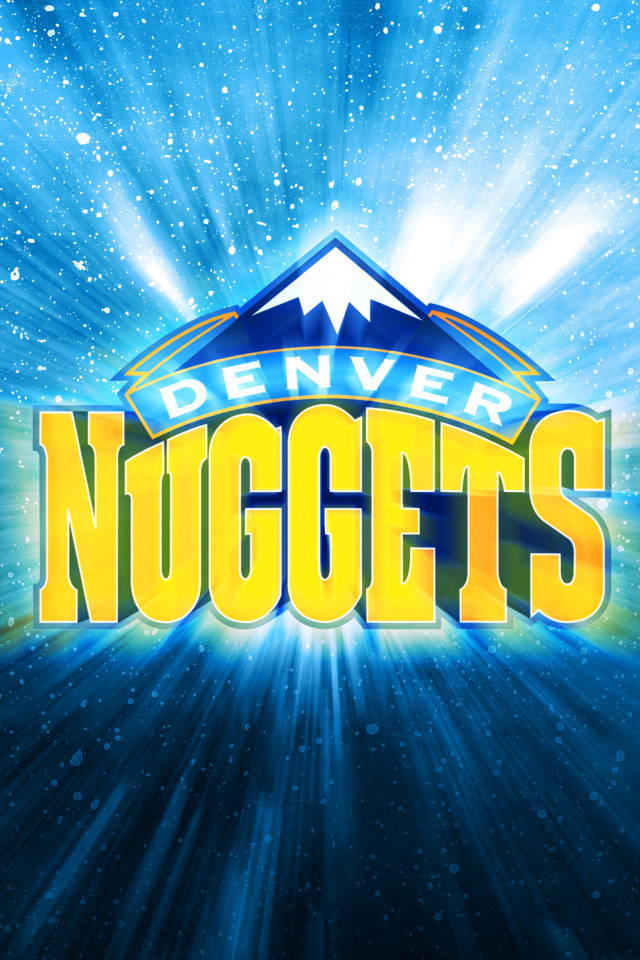 Sfondi Denver Nuggets Logo 640x960