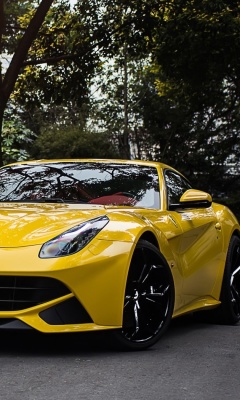 Das Ferrari F12 Berlinetta Wallpaper 240x400