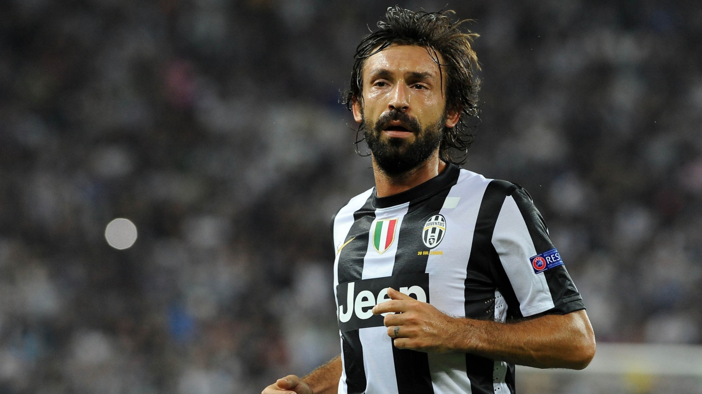 Screenshot №1 pro téma Pirlo, Juventus 1366x768