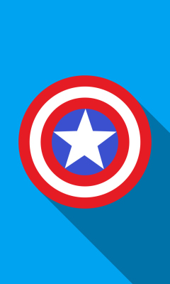 Fondo de pantalla Captain America 240x400