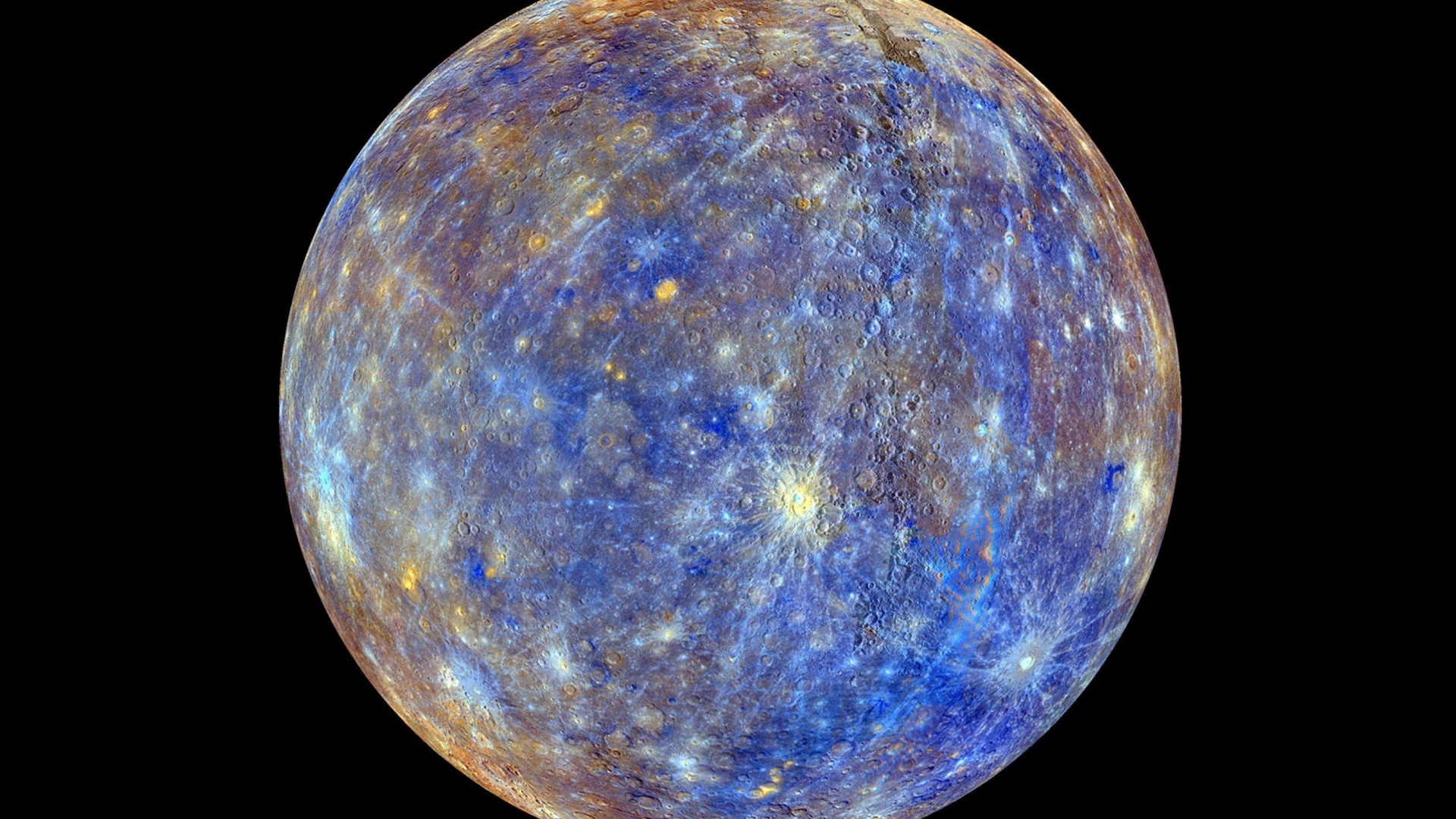 Mercury Planet wallpaper 1920x1080