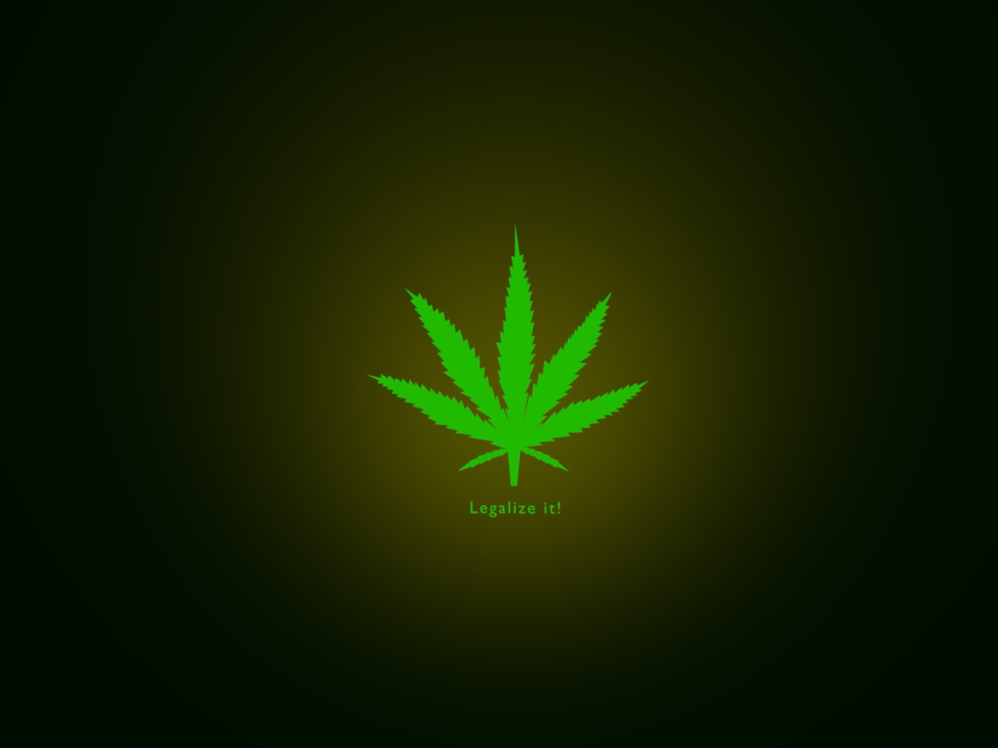 Обои Legalize It 1400x1050