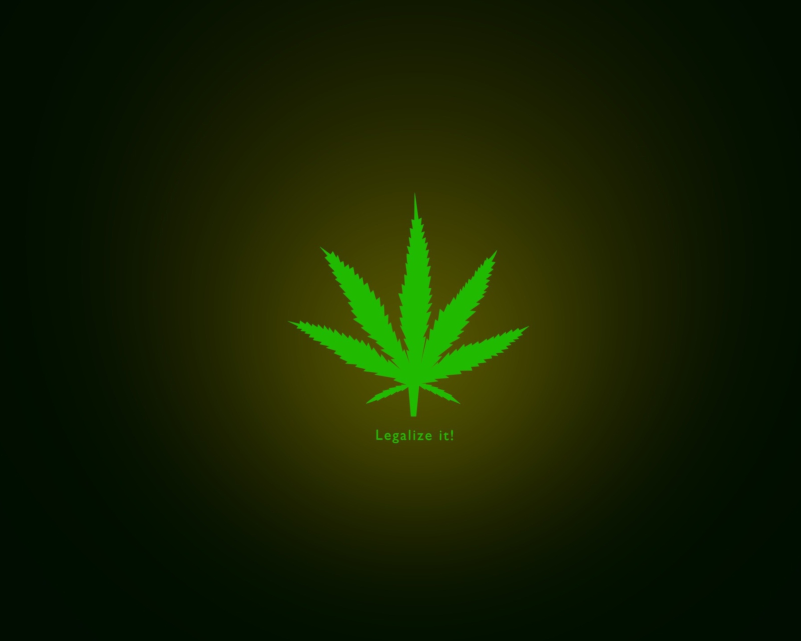 Das Legalize It Wallpaper 1600x1280