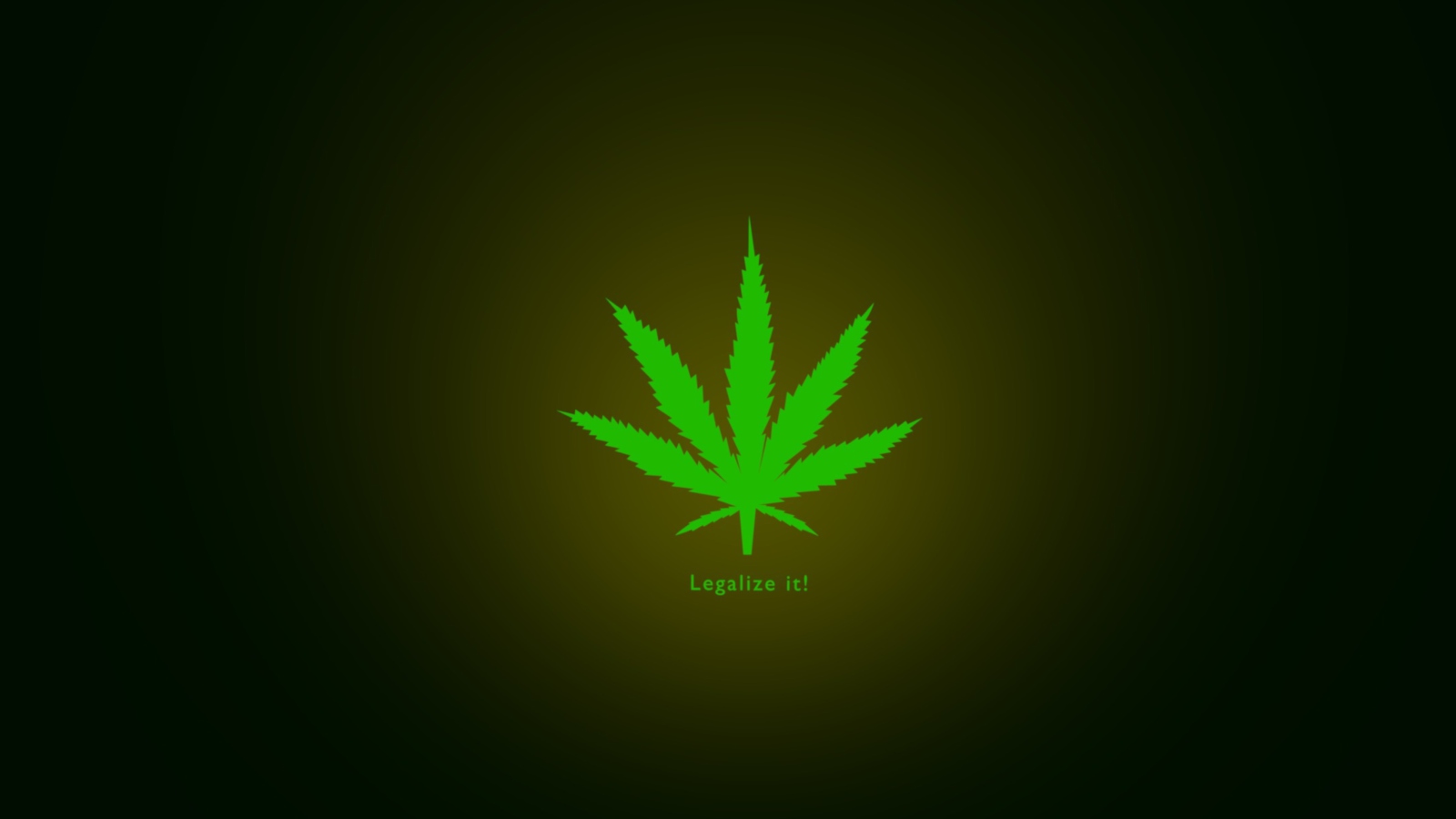 Legalize It wallpaper 1600x900